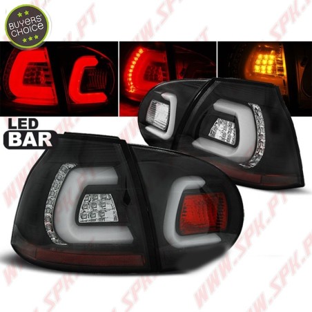 Farolins LED-BAR Black - VW Golf 5 (2003-2008)