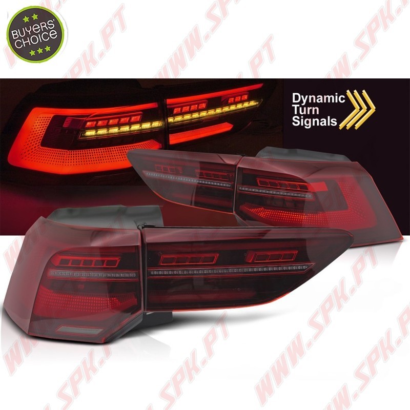 Farolins LED Dynamic Red - VW Golf 8 (2019-2024) Farolins LED Dynamic Red - VW Golf 8 (2019-2024)