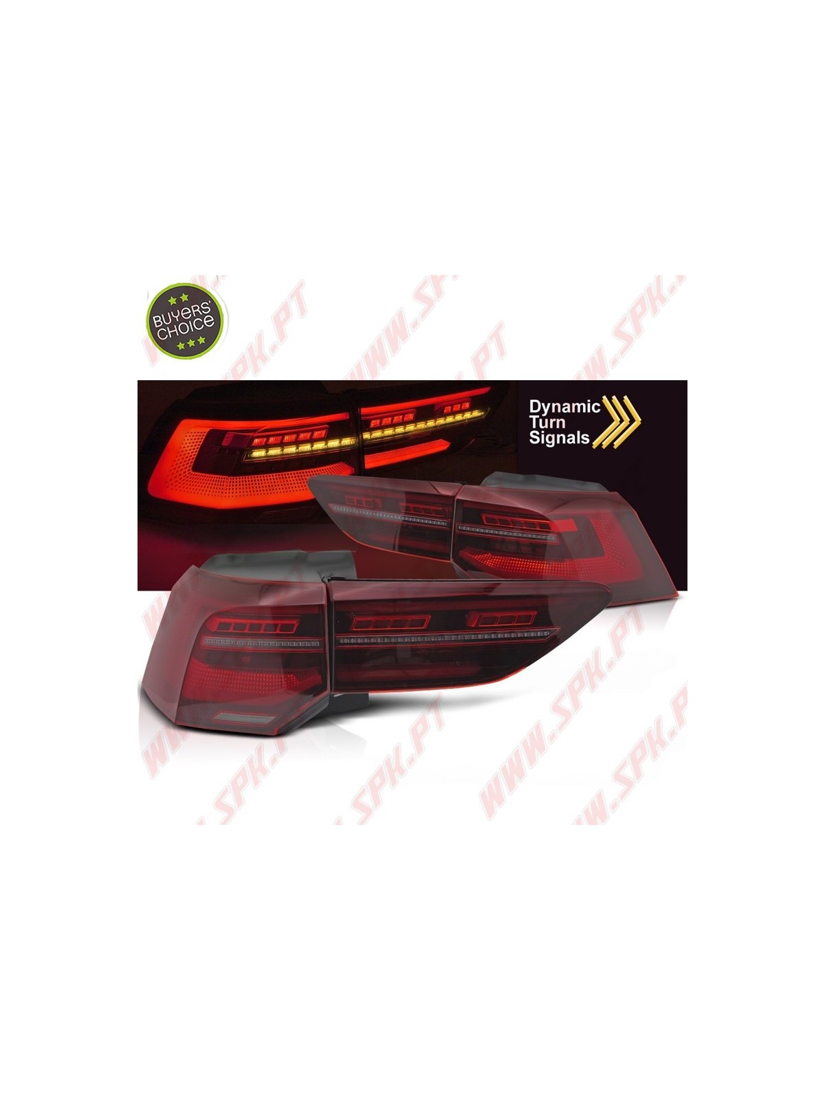 Farolins LED Dynamic Red - VW Golf 8 (2019-2024)