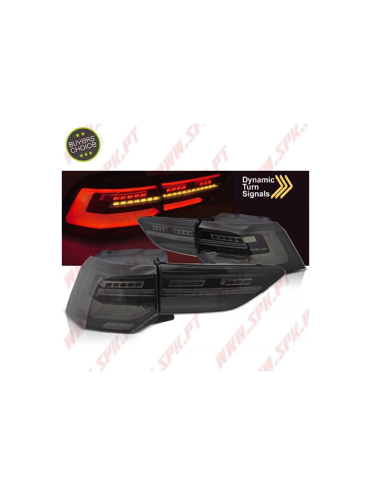 Farolins LED Dynamic Smoke - VW Golf 8 (2019-2024)