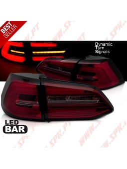 Farolins LED-BAR Dark Red - VW Golf 7 Variant (2013-2019)