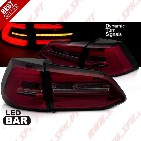 Farolins LED-BAR Dark Red - VW Golf 7 Variant (2013-2019)