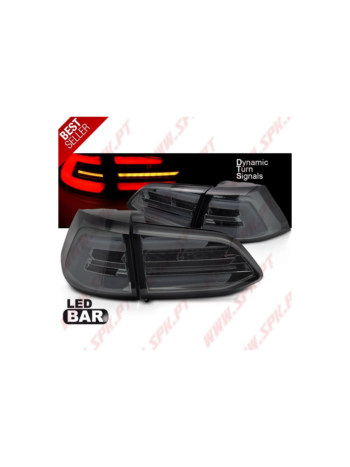 Farolins LED-BAR Smoke - VW Golf 7 Variant (2013-2019) Farolins LED-BAR Smoke - VW Golf 7 Variant (2013-2019)