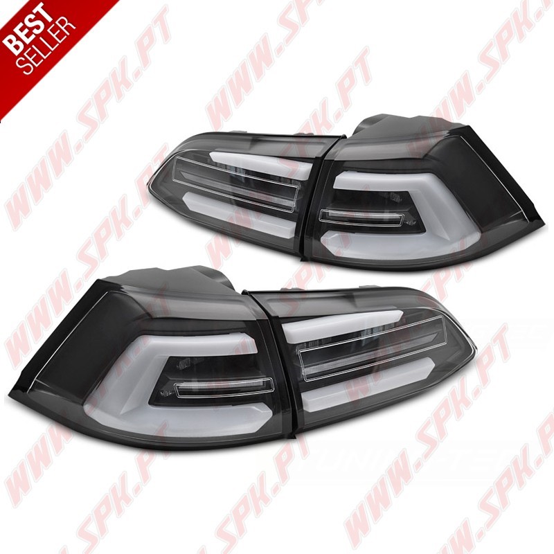 Farolins LED-BAR Black+White - VW Golf 7 Variant (2013-2019) Farolins LED-BAR Black+White - VW Golf 7 Variant (2013-2019)