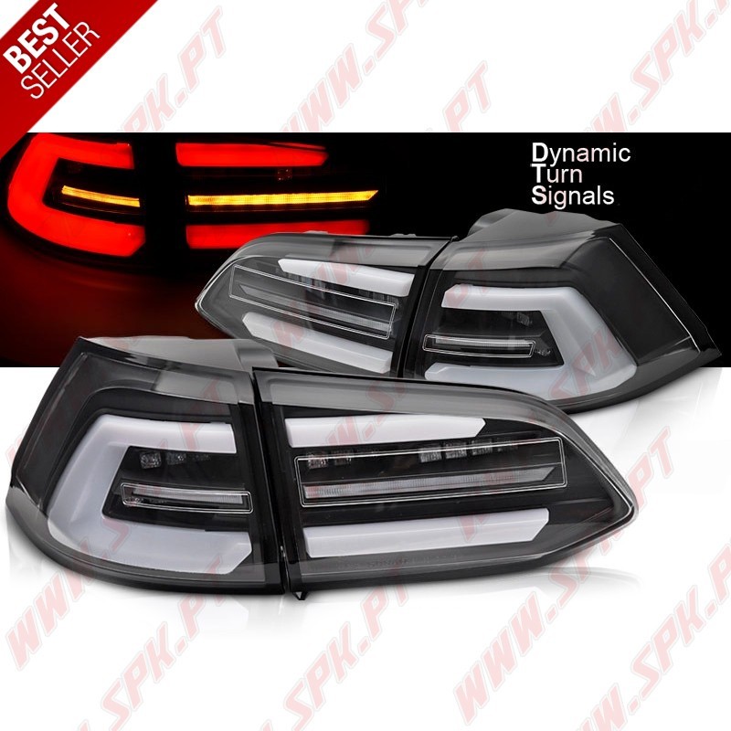 Farolins LED-BAR Black+White - VW Golf 7 Variant (2013-2019) Farolins LED-BAR Black+White - VW Golf 7 Variant (2013-2019)