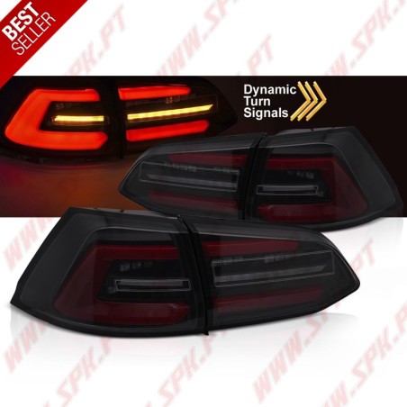 Farolins LED-BAR Smoke+Black - VW Golf 7 Variant (2013-2019)