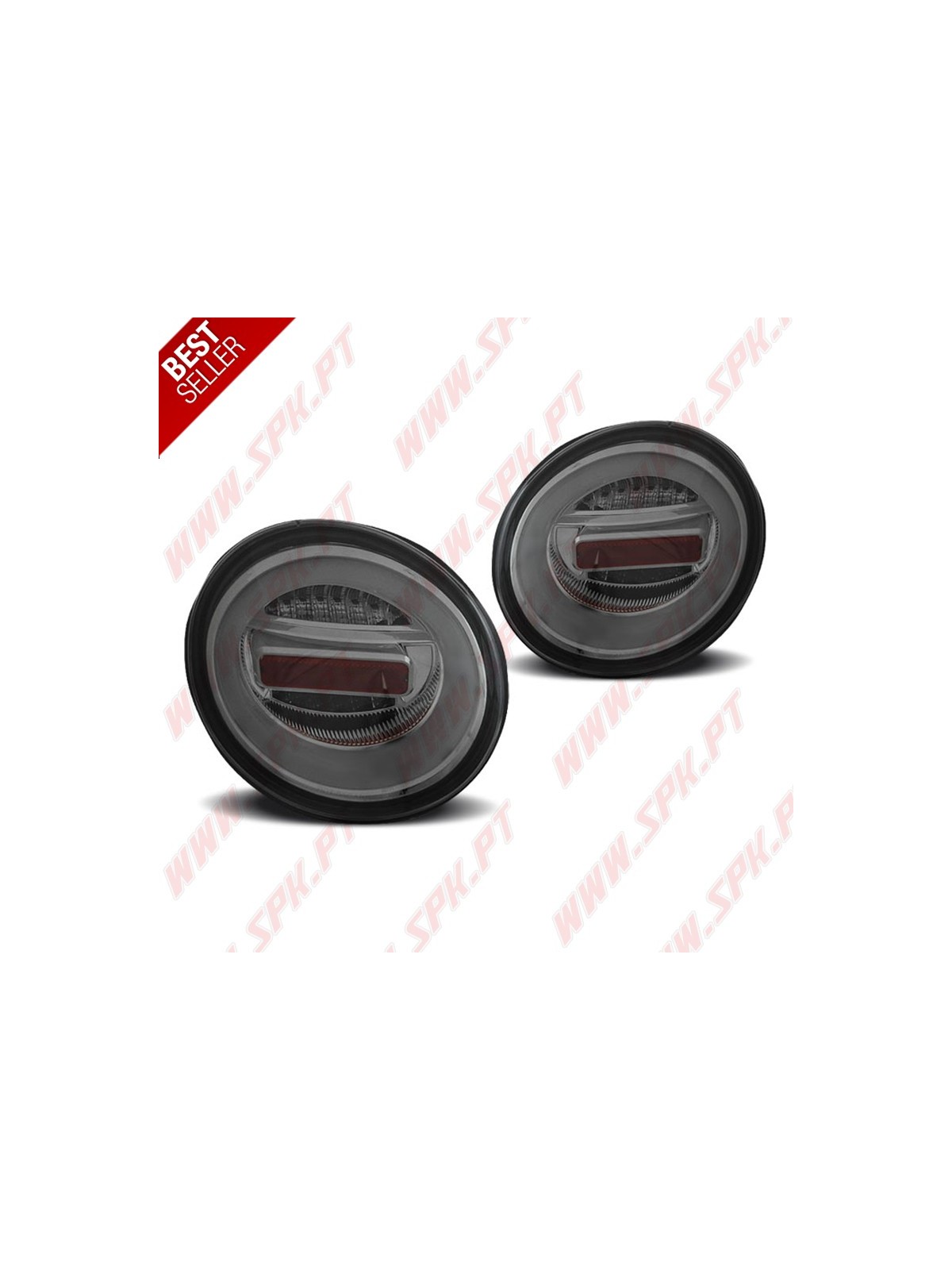 Farolins LED-BAR Dynamic Smoke+Chrome - VW Beetle (1998-2005)