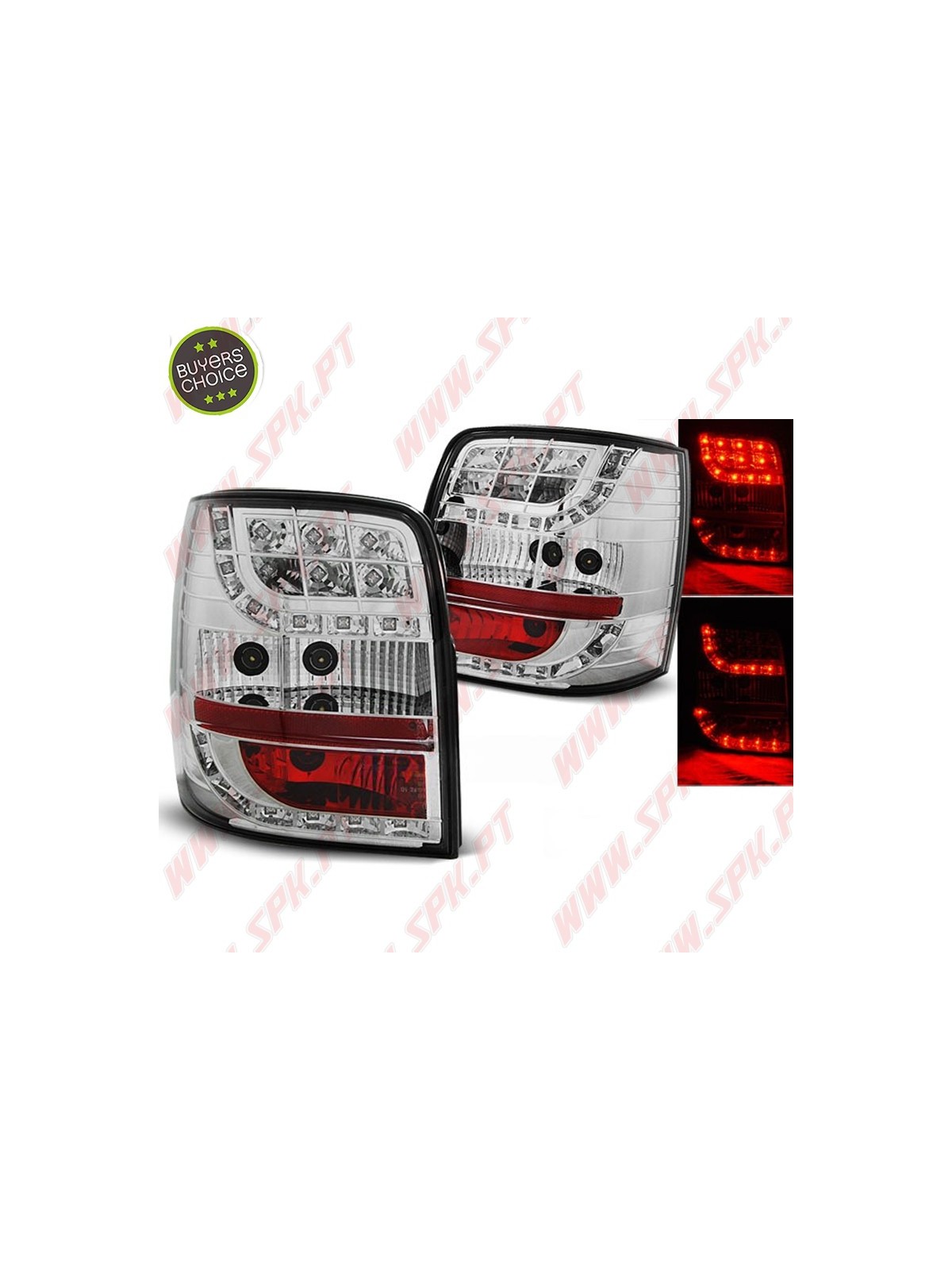 Farolins LED Chrome - VW Passat Variant 3BG (2000-2004)