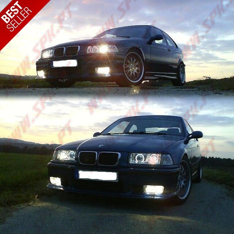 Faróis de Nevoeiro Look Cristal - BMW E36 (1990-1998) Faróis de Nevoeiro Look Cristal - BMW E36 (1990-1998)