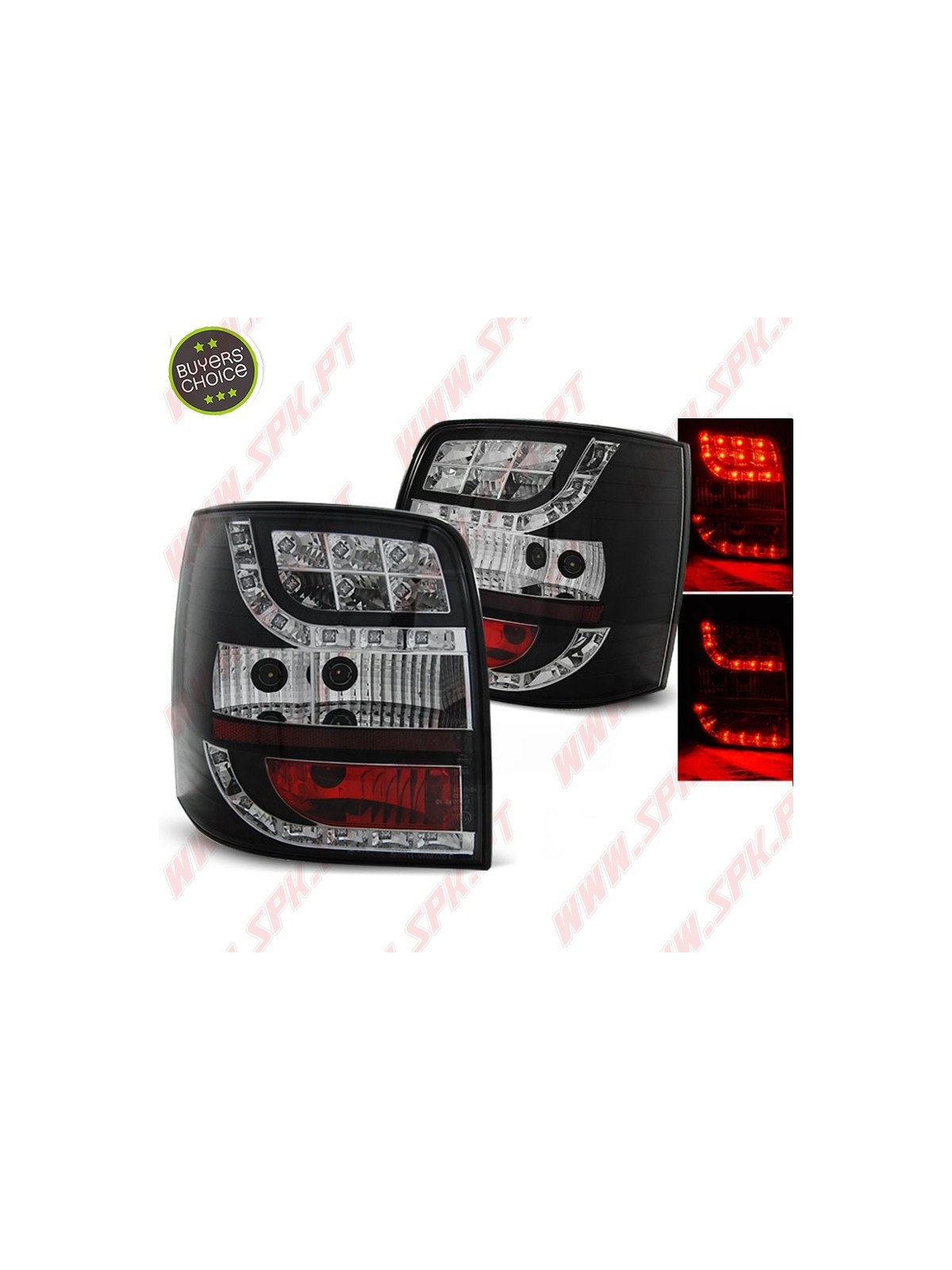 Farolins LED Black - VW Passat Variant 3BG (2000-2004)