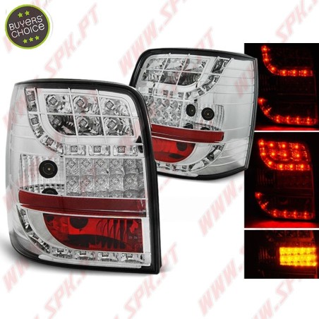 Farolins LED V2.0 Chrome - VW Passat Variant 3BG (2000-2004)
