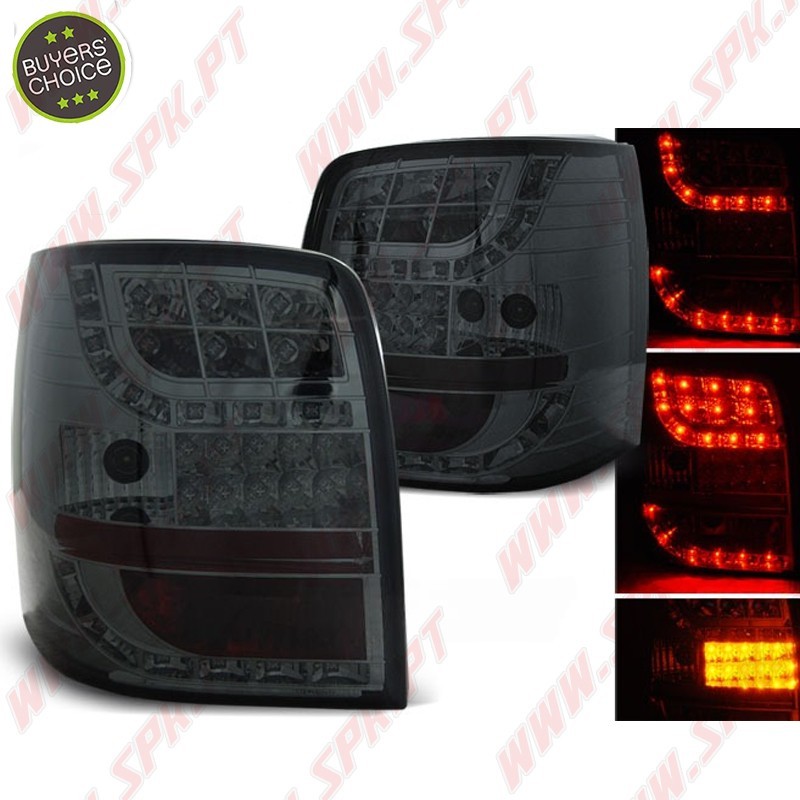 Farolins LED V2.0 Smoke - VW Passat Variant 3BG (2000-2004) Farolins LED V2.0 Smoke - VW Passat Variant 3BG (2000-2004)