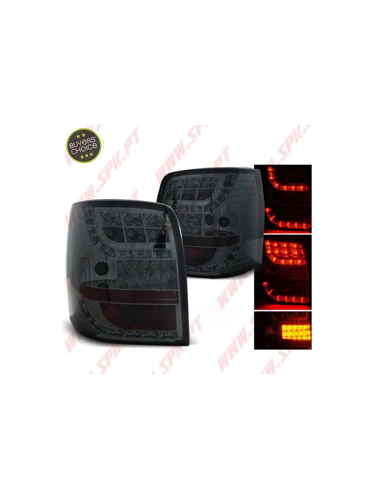 Farolins LED V2.0 Smoke - VW Passat Variant 3BG (2000-2004) Farolins LED V2.0 Smoke - VW Passat Variant 3BG (2000-2004)