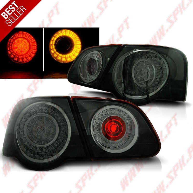 Farolins LED Black - VW Passat 3C Sedan (2005-2010)