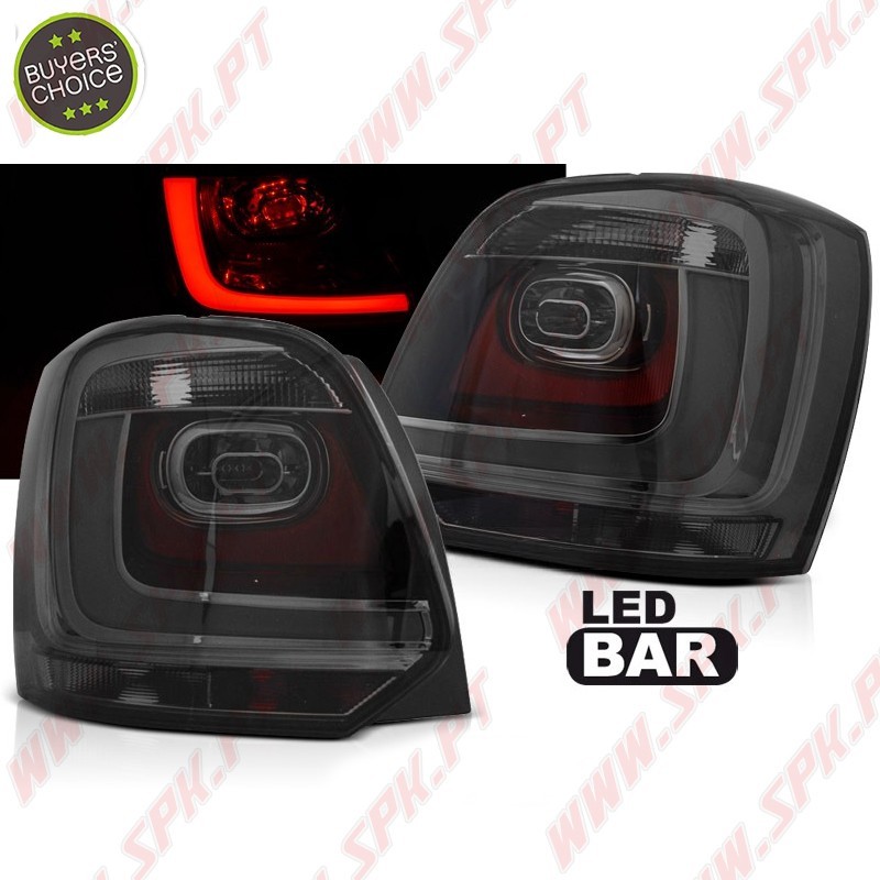 Farolins LED-BAR Smoke - VW Polo 6R (2009-2014) Farolins LED-BAR Smoke - VW Polo 6R (2009-2014)