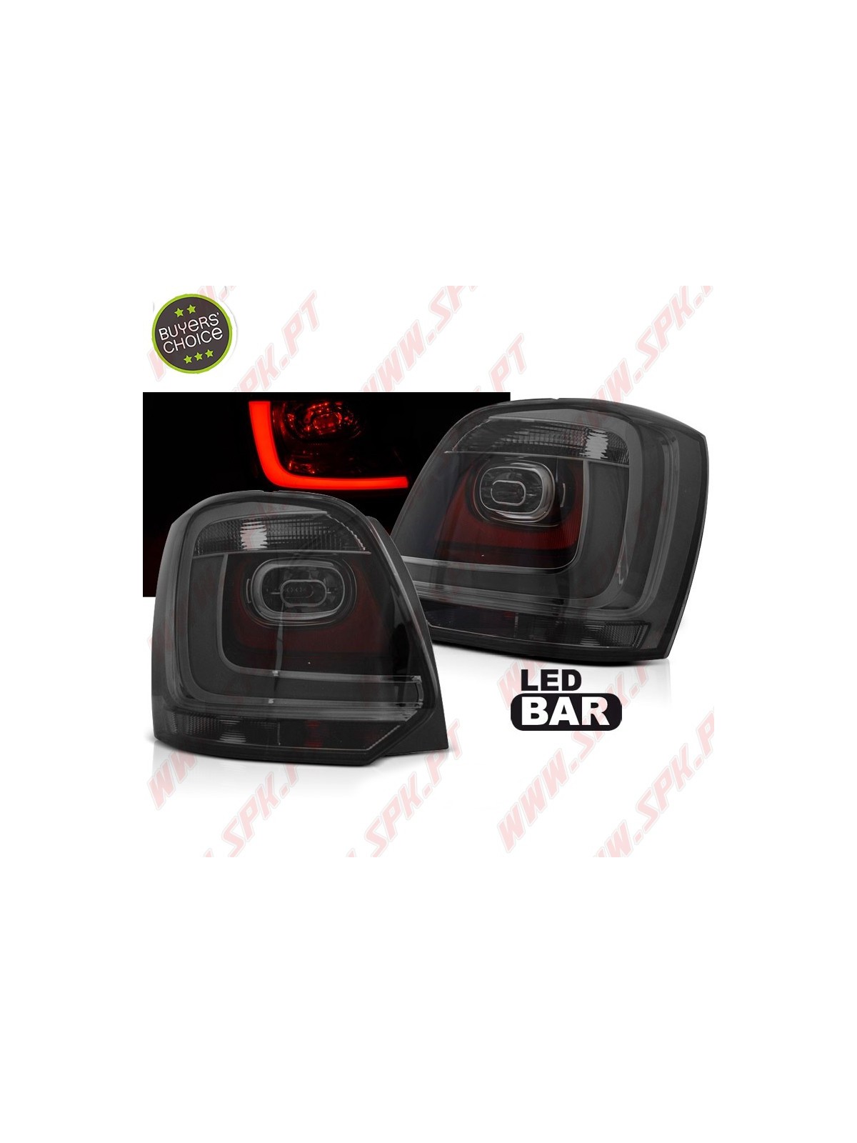 Farolins LED-BAR Smoke - VW Polo 6R (2009-2014) Farolins LED-BAR Smoke - VW Polo 6R (2009-2014)