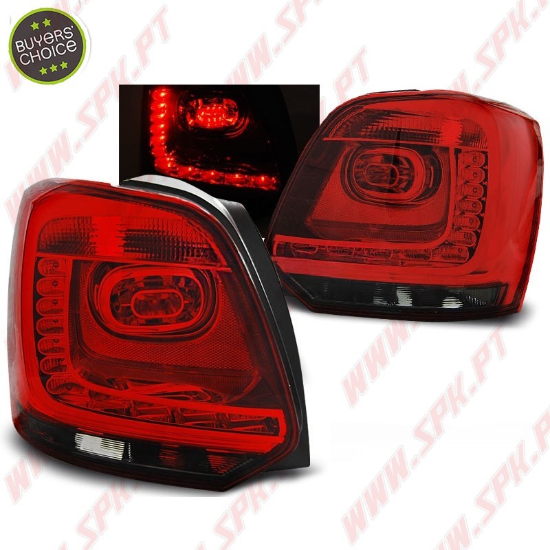 Farolins LED Red+Smoke - VW Polo 6R (2009-2014)
