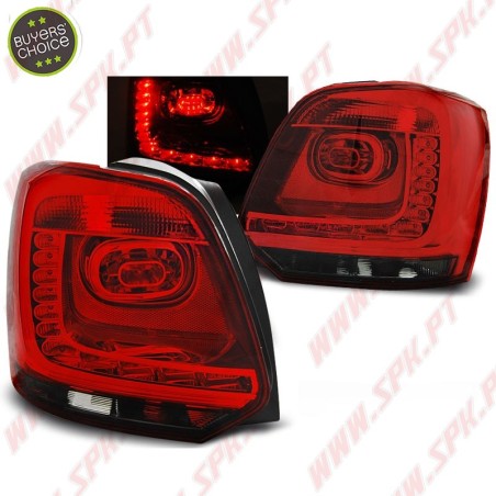Farolins LED Red+Smoke - VW Polo 6R (2009-2014)