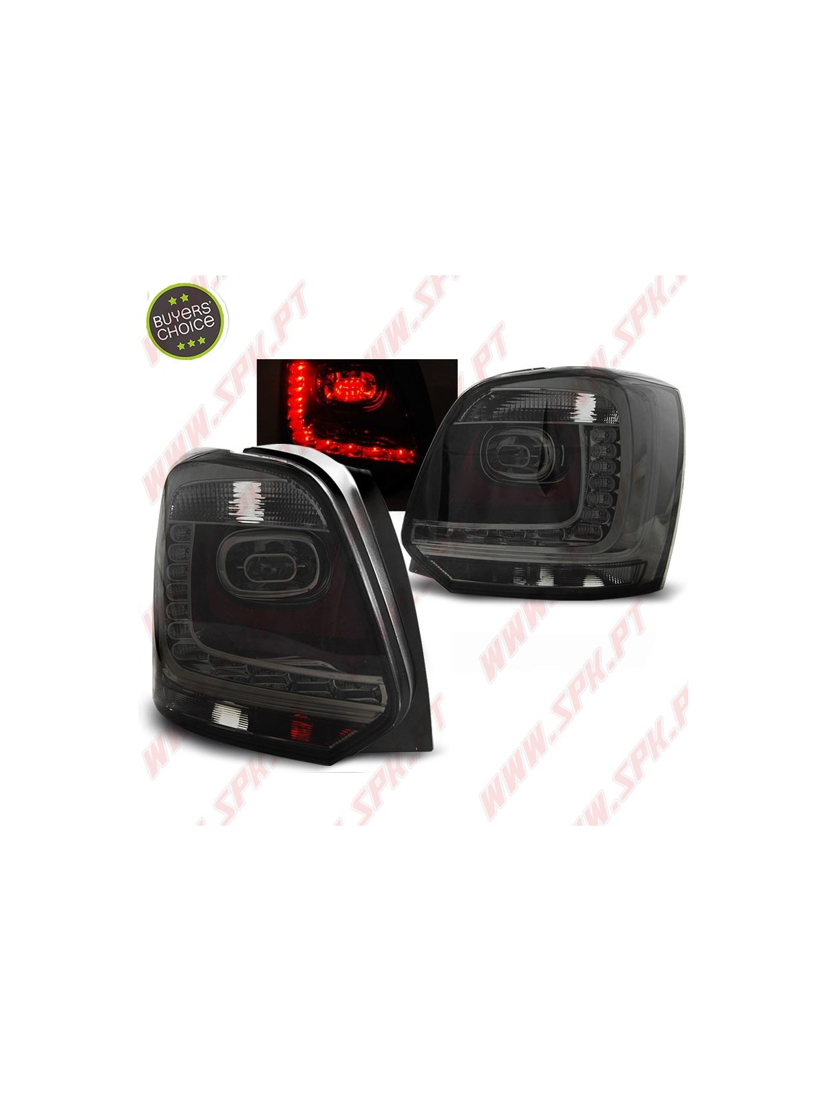 Farolins LED Smoke - VW Polo 6R (2009-2014) Farolins LED Smoke - VW Polo 6R (2009-2014)