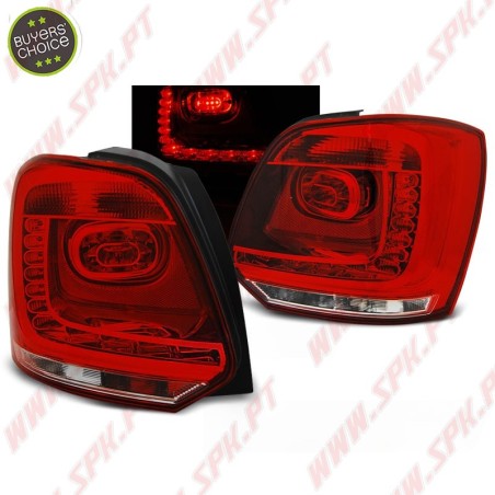Farolins LED Red+Clear - VW Polo 6R (2009-2014)