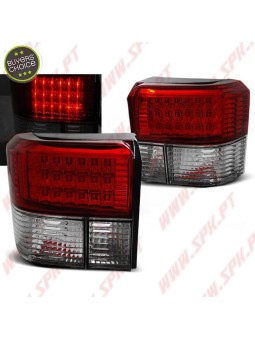Farolins LED Red+Clear - VW T4 Transporter (1990-2003)