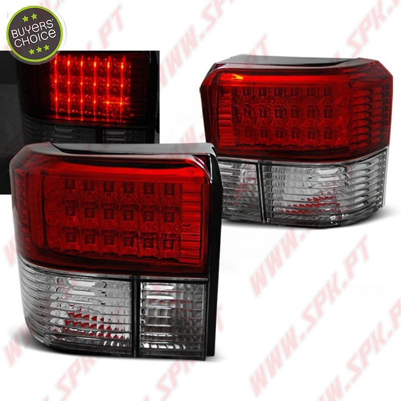 Farolins LED Red+Clear - VW T4 Transporter (1990-2003)