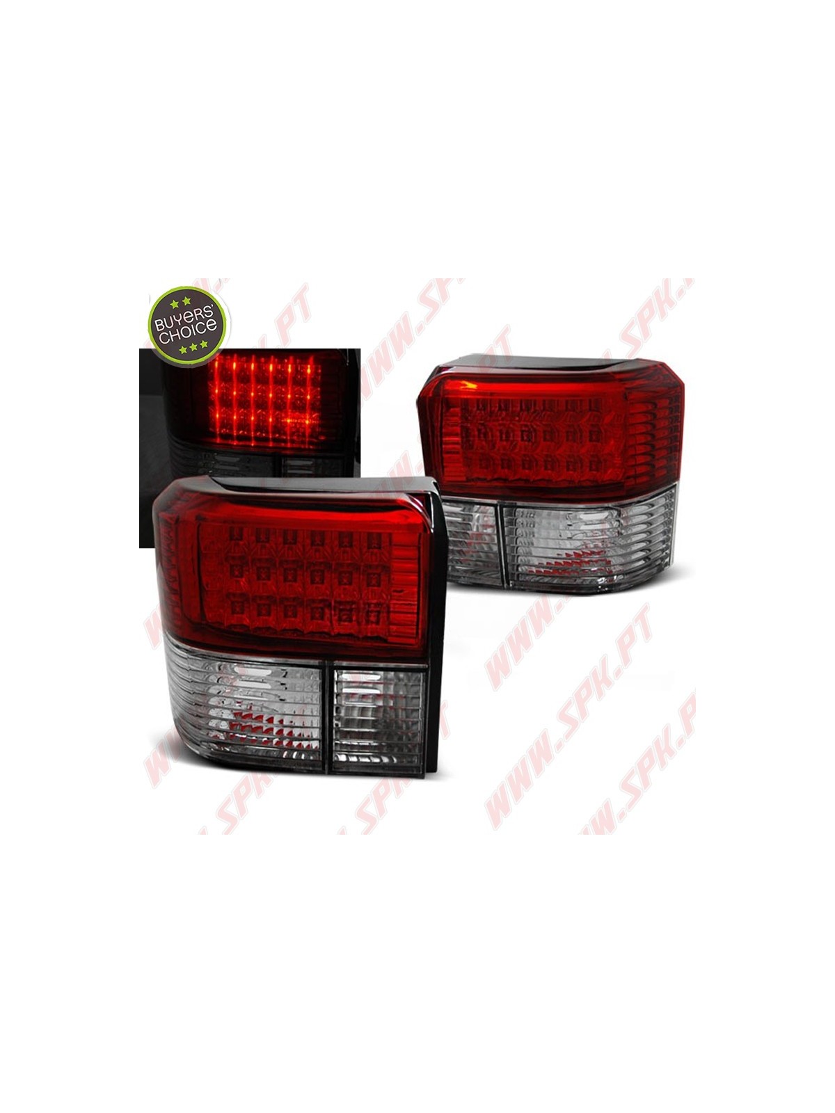Farolins LED Red+Clear - VW T4 Transporter (1990-2003)