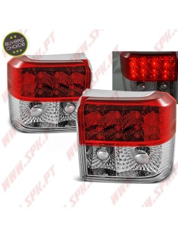 Farolins LED Red+Clear - VW T4 Transporter (1990-2003)