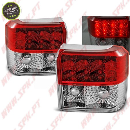 Farolins LED Red+Clear - VW T4 Transporter (1990-2003)