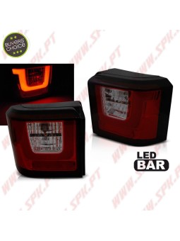 Farolins LED-BAR Red+Smoke - VW T4 Transporter (1990-2003)