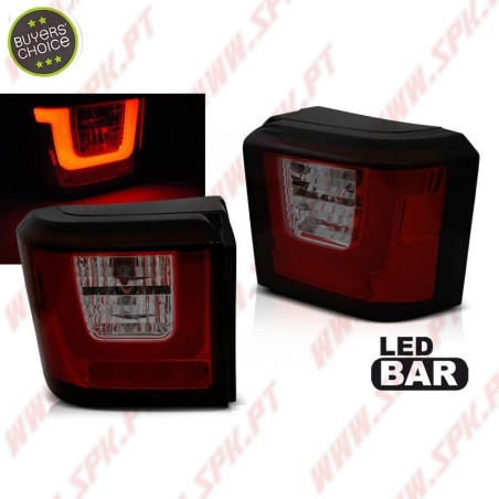 Farolins LED-BAR Red+Smoke - VW T4 Transporter (1990-2003)