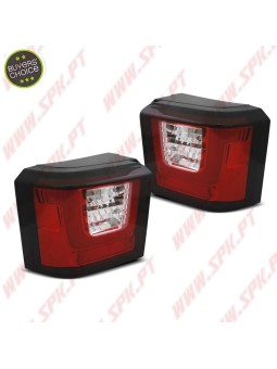 Farolins LED-BAR Red+Clear- VW T4 Transporter (1990-2003)