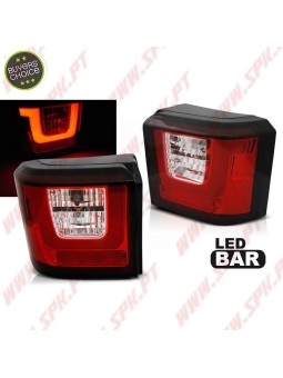 Farolins LED-BAR Red+Clear- VW T4 Transporter (1990-2003)