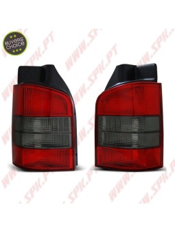Farolins Cristal Red+Smoke - VW T5 Transporter (2003-2009)