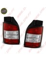 Farolins Cristal Red+Clear - VW T5 Transporter (2003-2009)