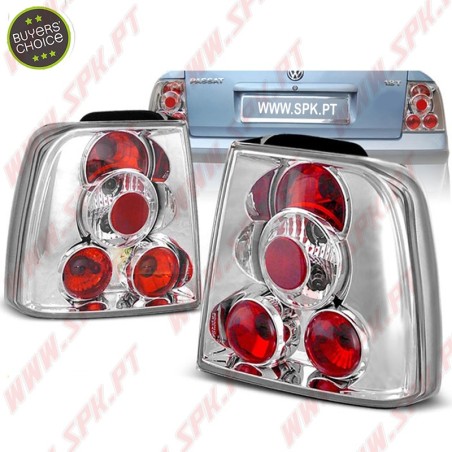 Farolins Cristal Chrome - VW Passat B5 Sedan (1996-2000)