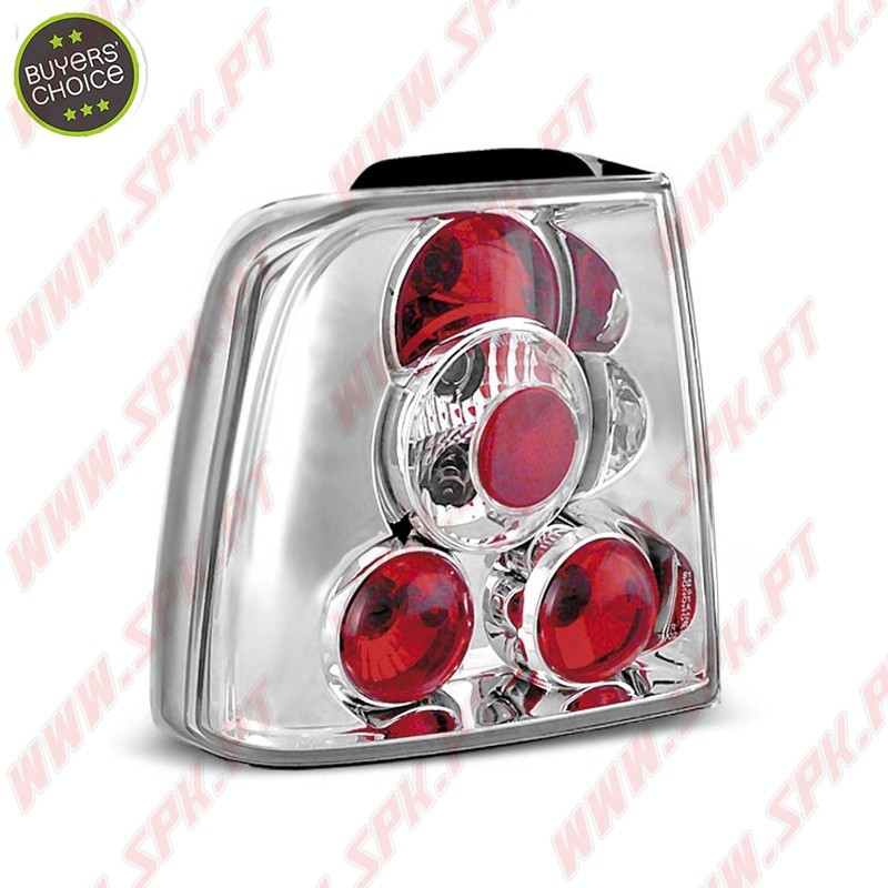 Farolins Cristal Chrome - VW Passat B5 Sedan (1996-2000)