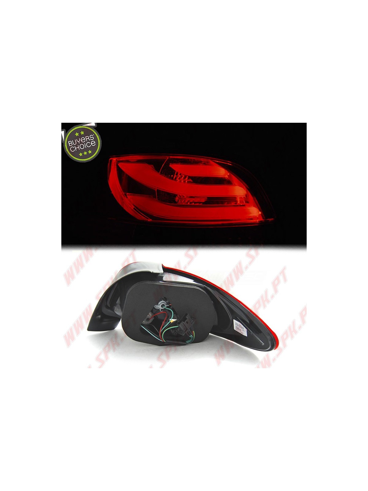 Farolins LED Red+Clear - Peugeot 206 (1998-2008)