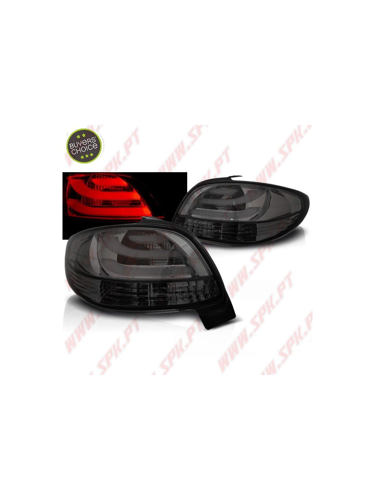 Farolins LED Smoke- Peugeot 206 (1998-2008)