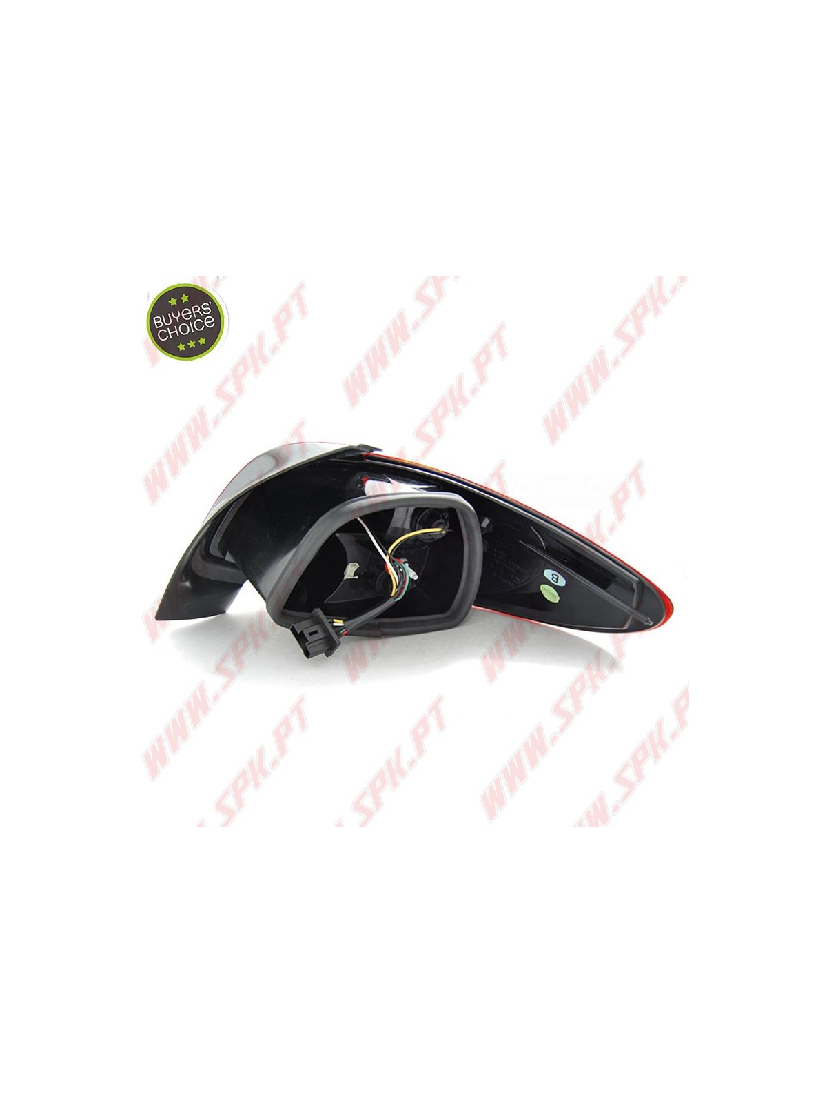 Farolins Cristal Red+Clear - Peugeot 206 (1998-2008)