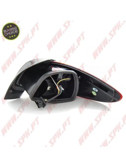 Farolins Cristal Red+Smoke - Peugeot 206 (1998-2008)