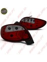 Farolins Cristal Red+Smoke - Peugeot 206 (1998-2008)