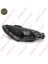 Faróis Look DRL Led Black  - Peugeot 206 (1998-2002) Faróis Look DRL Led Black  - Peugeot 206 (1998-2002)