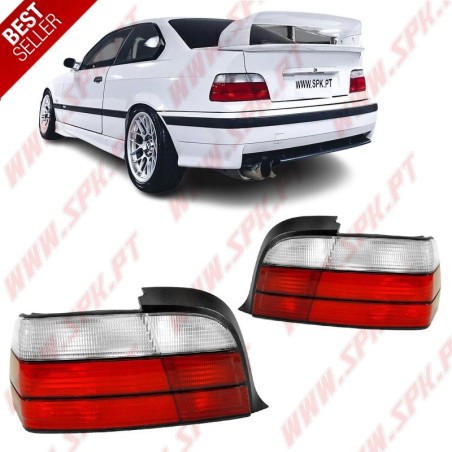 Farolins Look OEM Red+White - BMW E36 (1990-1998)