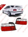 Farolins Look OEM Red+White - BMW E36 (1990-1998) Farolins Look OEM Red+White - BMW E36 (1990-1998)