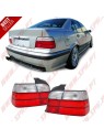 Farolins Look OEM Red+White - BMW E36 (1990-1998) Farolins Look OEM Red+White - BMW E36 (1990-1998)