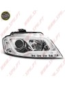 Faróis Tube-Light LED Chrome - Audi A3 8P (2008-2012) Faróis Tube-Light LED Chrome - Audi A3 8P (2008-2012)