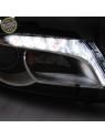 Faróis DRL LED Black - Audi A3 8P (2008-2012)