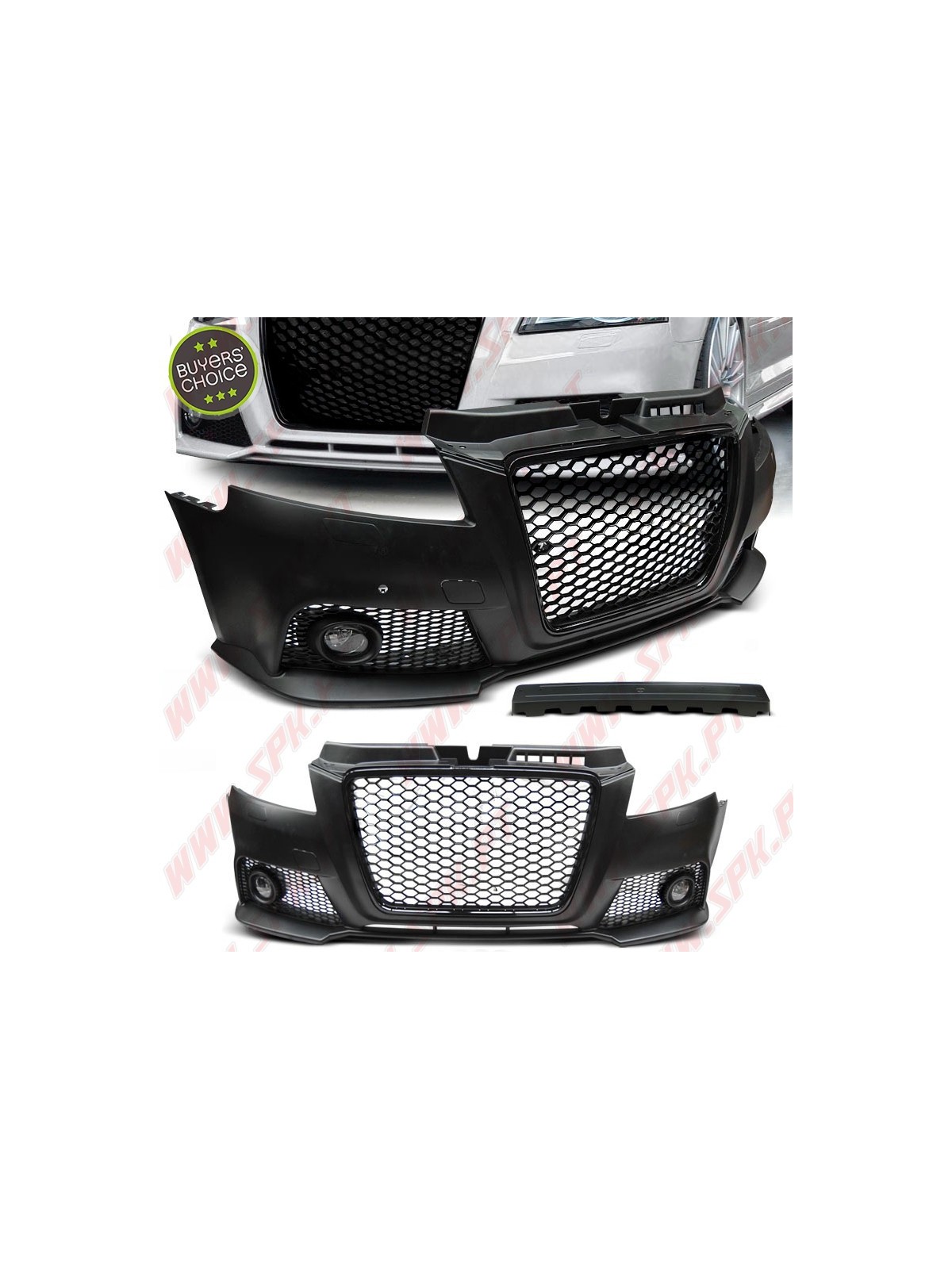 Para-Choques Frontal Look RS3-I - Audi A3 8P (2008-2012) Para-Choques Frontal Look RS3-I - Audi A3 8P (2008-2012)