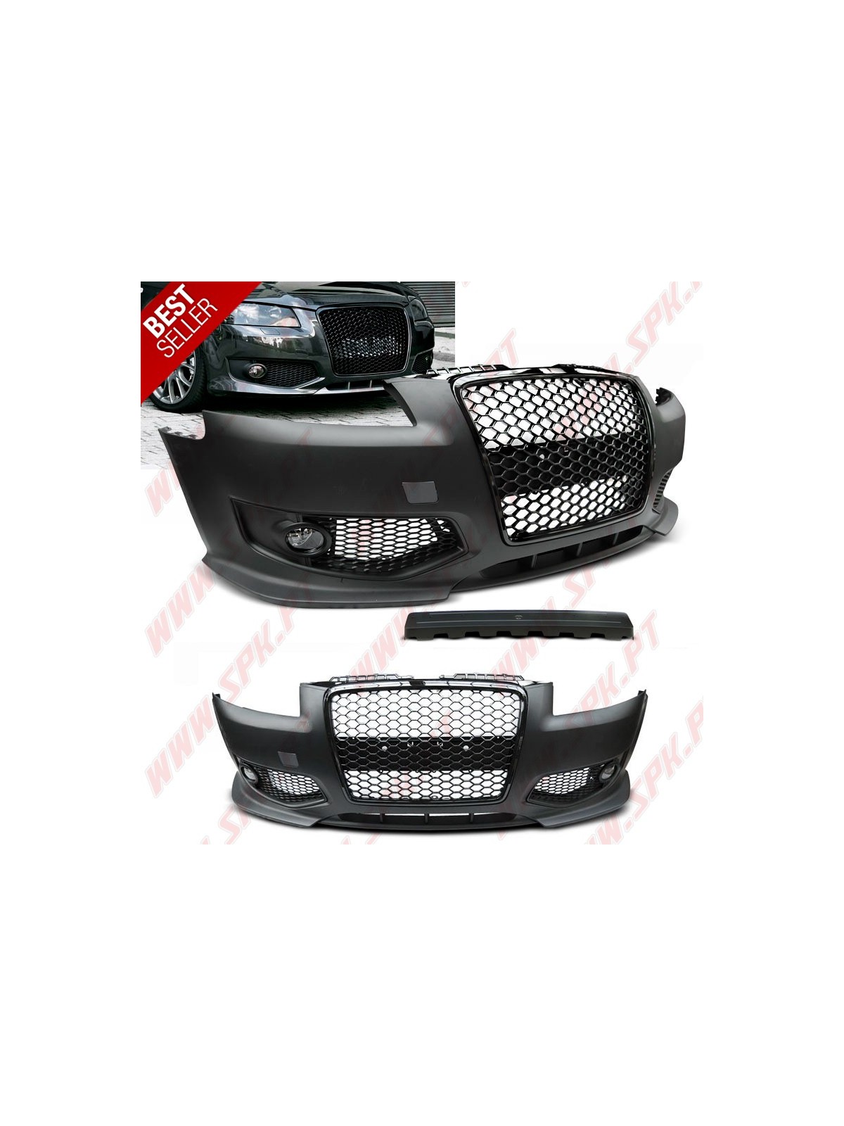 Para-Choques Frontal Look RS3 - Audi A3 8P (2005-2008) Para-Choques Frontal Look RS3 - Audi A3 8P (2005-2008)